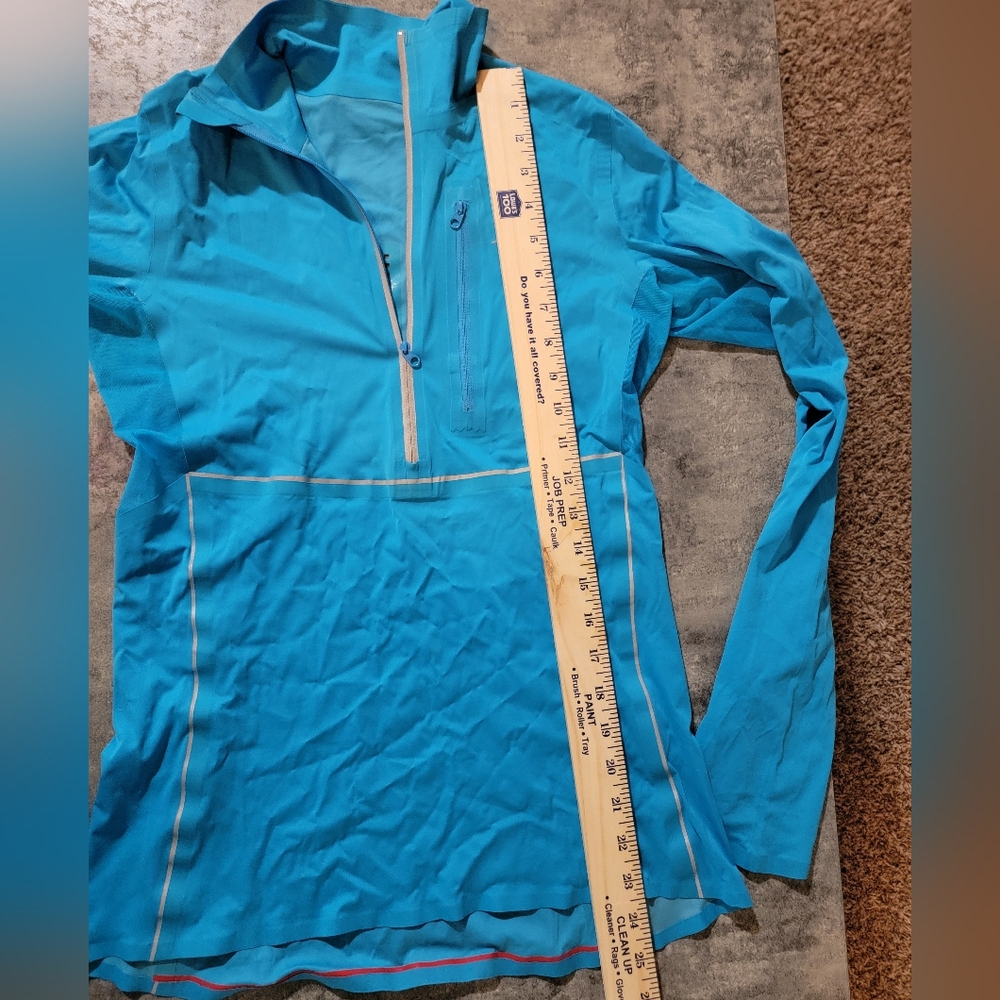 Altra Blue Performance Half Zip Pullover Zerolite… - image 4